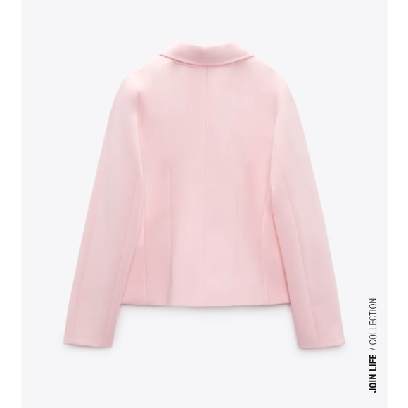 ZARA NWT MINI FLARE PANTS AND METAL BUTTON JACKET - Picture 7 of 11